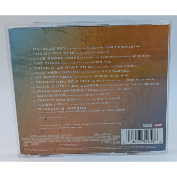 Guardians of the Galaxy Awesome Mix Volume 1 & 2 Soundtrack CD Marvel - Picture 7 of 8